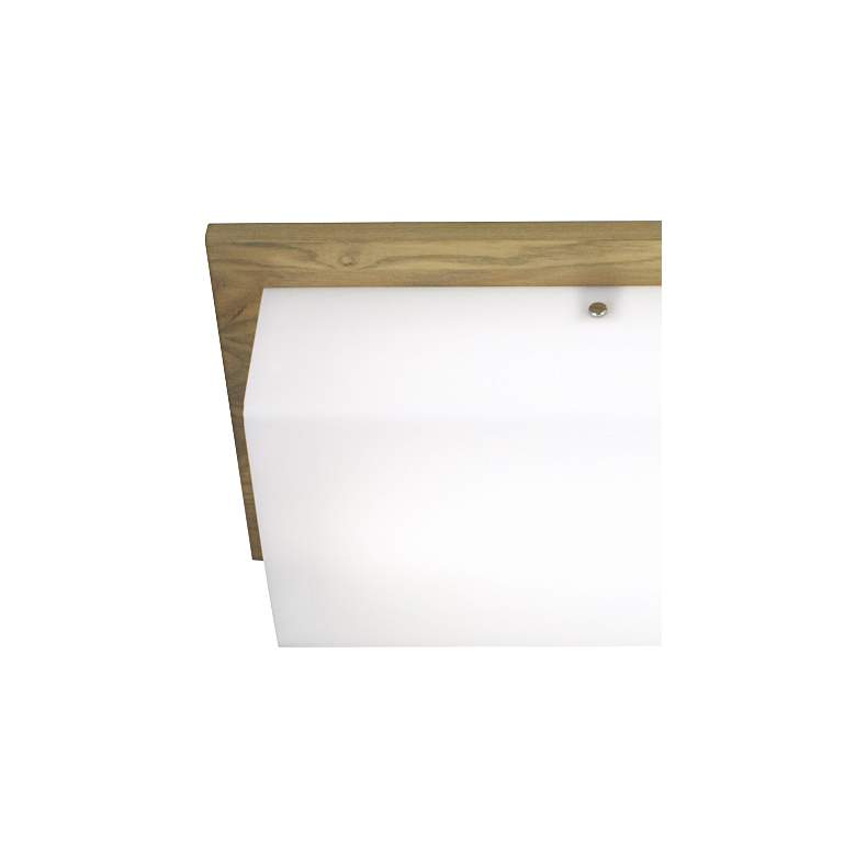 Image 2 360 Lighting Upland 38 1/2" Wide Ash and White Panel Bath Light more views