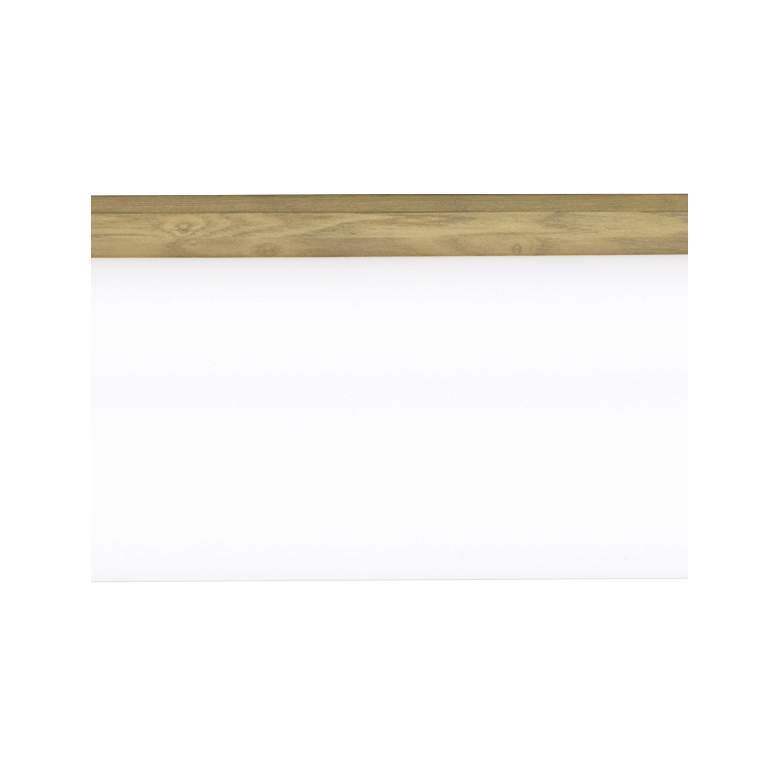 Image 3 360 Lighting Upland 38 1/2" Wide Ash and White Panel Bath Light more views
