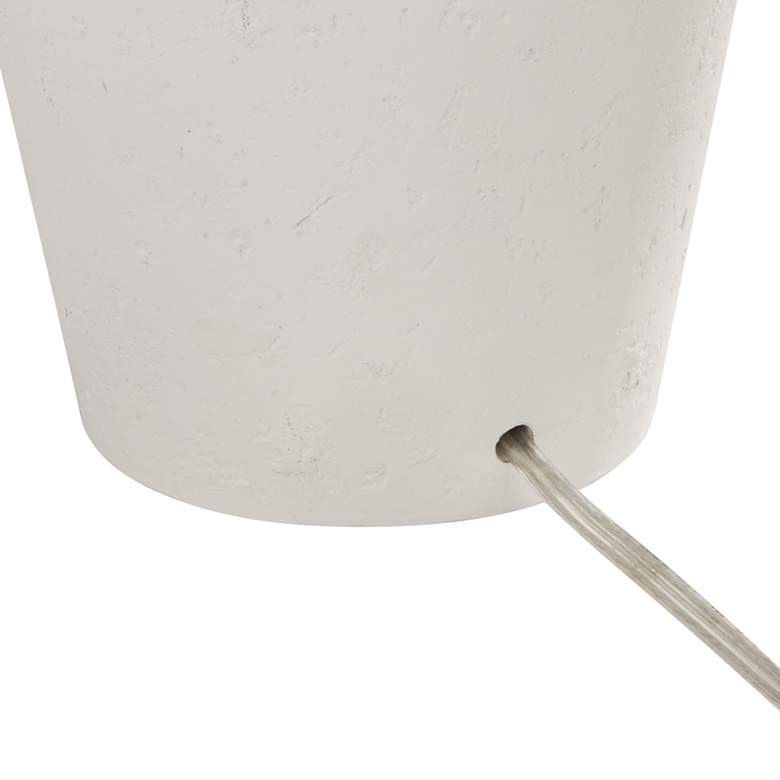 Image 7 360 Lighting Velas 26" Modern Gourd White Table Lamps Set of 2 more views