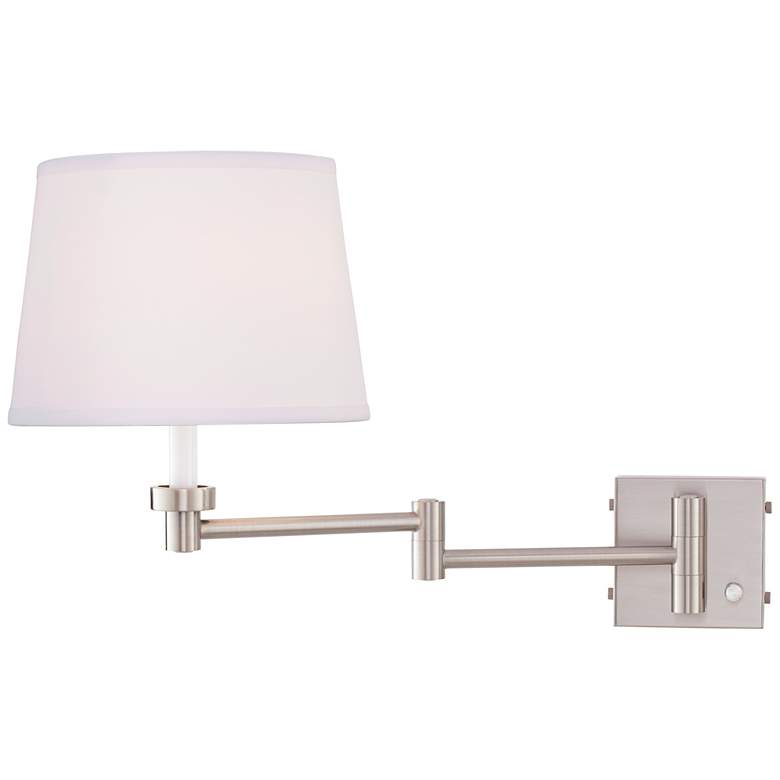 Image 7 360 Lighting Vero Nickel Swing Arm Plug-In USB Wall Lamps Set of 2 more views