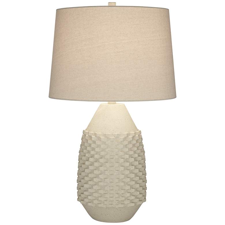 Image 2 360 Lighting Vilano 29" Eggshell Beige Rustic Modern Lamp