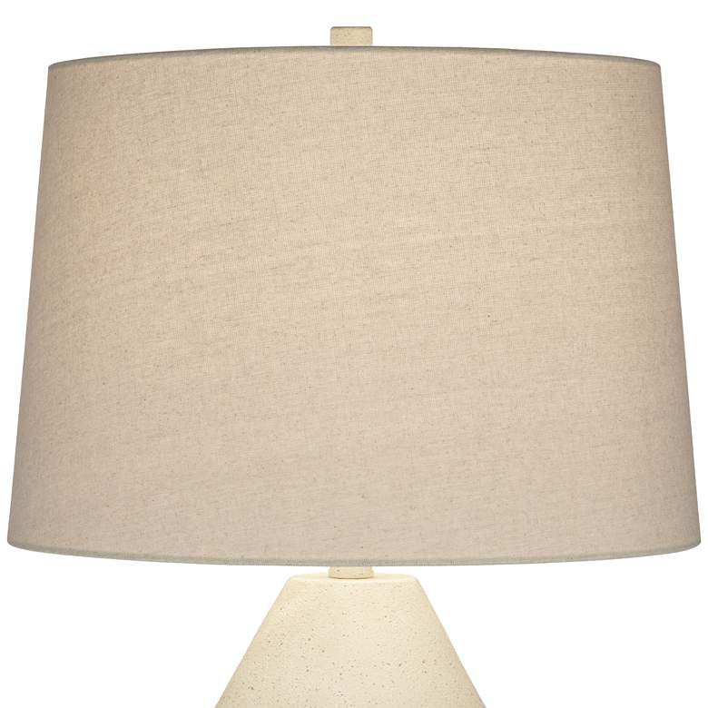 Image 4 360 Lighting Vilano 29" Eggshell Beige Rustic Modern Lamp more views