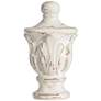 Thumbnail4 of 360 Lighting Vintage Chic 60" Cream Shade Antique White Floor Lamp more views