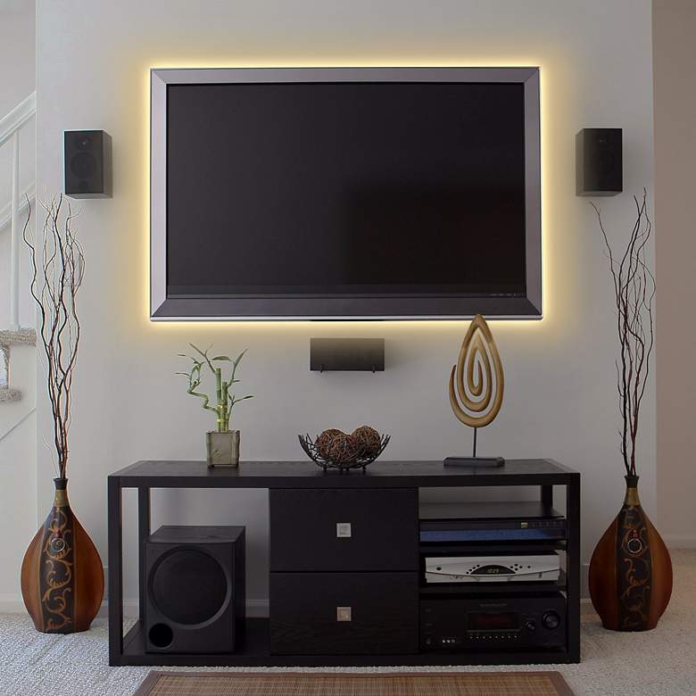 Image 3 360 Lighting Water-Resistant Indoor Warm White LED Tape Light Kit more views