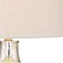 360 Lighting Waylon 28" Mercury Glass Table Lamp with Table Top Dimmer