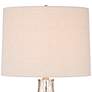 360 Lighting Waylon Mercury Glass Table Lamp with Tabletop Dimmer