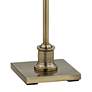 Thumbnail3 of 360 Lighting Westbury Coppery Gold Shade Brass Swing Arm Floor Lamp more views