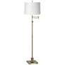 Thumbnail2 of 360 Lighting Westbury Paper Shade and Brass Adjustable Swing Arm Floor Lamp