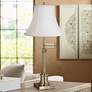 Thumbnail1 of 360 Lighting Westbury White Bell Brass Swing Arm Desk Lamp