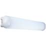 360 Lighting Winstead 51" Wide White Metal Bath Light
