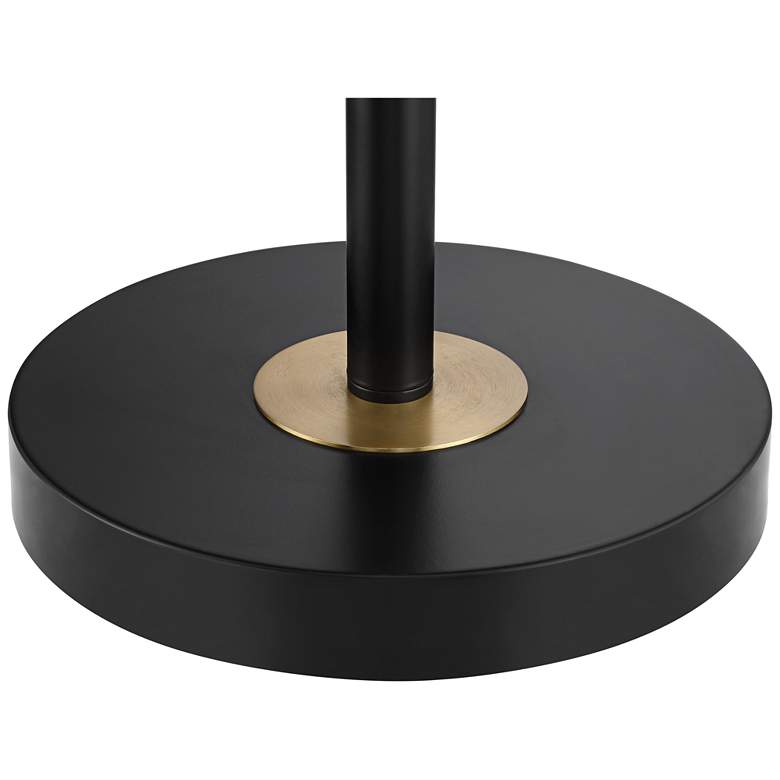 Image 7 360 Lighting Wray 61" Modern Black and Brass Adjustable Floor Lamp more views