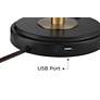 7_360 Lighting Wray Black and Brass Adjustable USB Desk Lamps Set of 2 more views