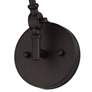 5_360 Lighting Wray Bronze Metal Finish Hardwire Wall Lamps Set of 2 more views