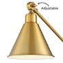 3_360 Lighting Wray Warm Antique Gold Adjustable USB Desk Lamps Set of 2 more views