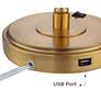 6_360 Lighting Wray Warm Antique Gold Adjustable USB Desk Lamps Set of 2 more views