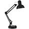 360 Lighting Wyatt Black Finish Adjustable Height Architect USB Desk Lamp