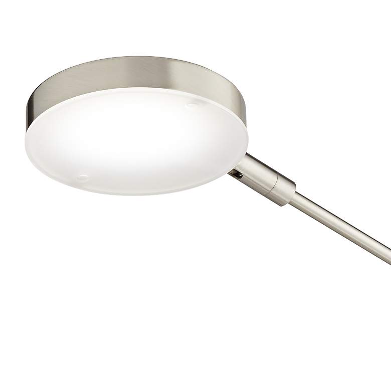 Image 3 360 Lighting Xenos Satin Nickel Adjustable LED Floor Lamp more views