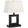 360 Lighting Yolo 20" Bronze Accent Table Lamp with USB and Outlets
