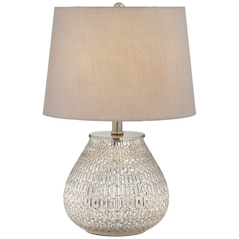 Image 2 360 Lighting Zax 19 1/2 inch High Mercury Glass Accent Table Lamp