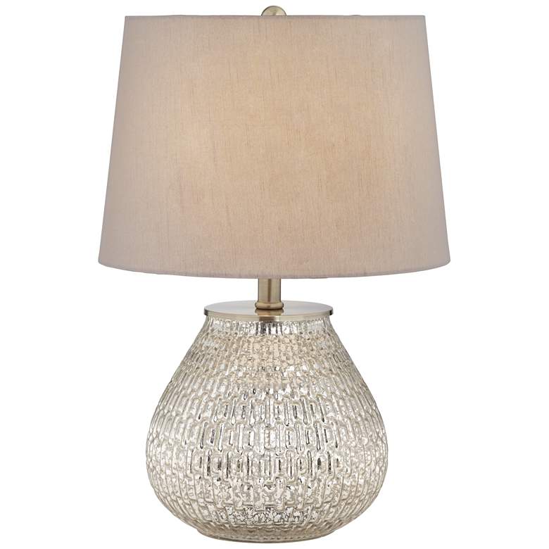Image 2 360 Lighting Zax 19 1/2" High Mercury Glass Accent Table Lamp