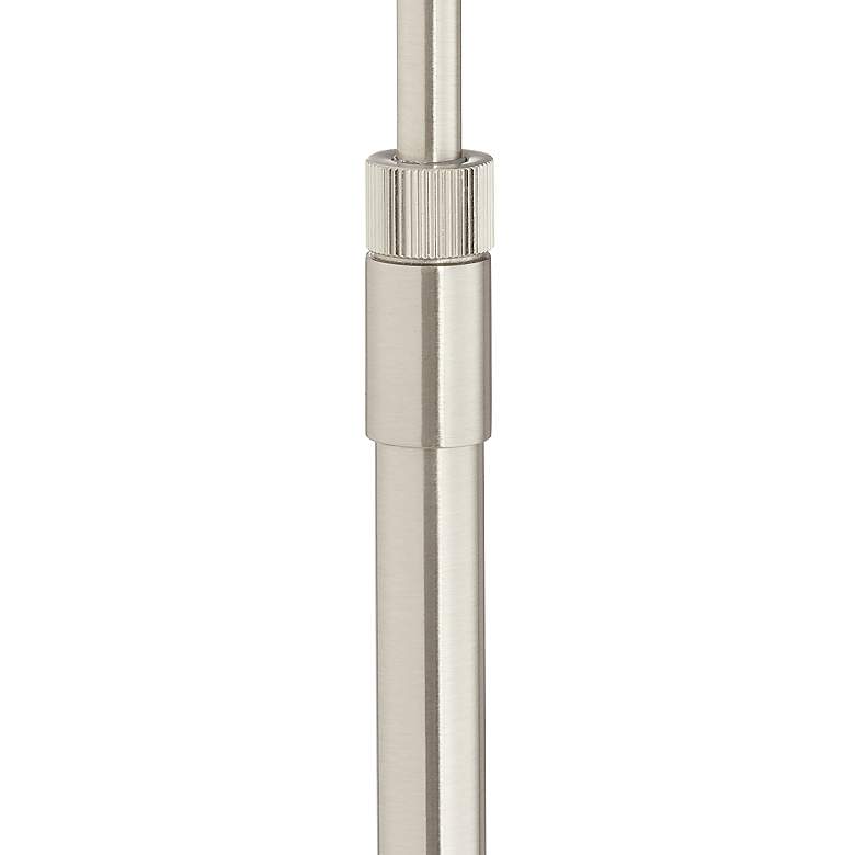 Image 5 360 Lighting Zema Nickel Swing Arm Modern LED Pharmacy Floor Lamps Set of 2 more views