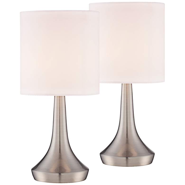 Image 2 360 Lighting Zofia 13" High Modern Touch Table Lamps Set of 2