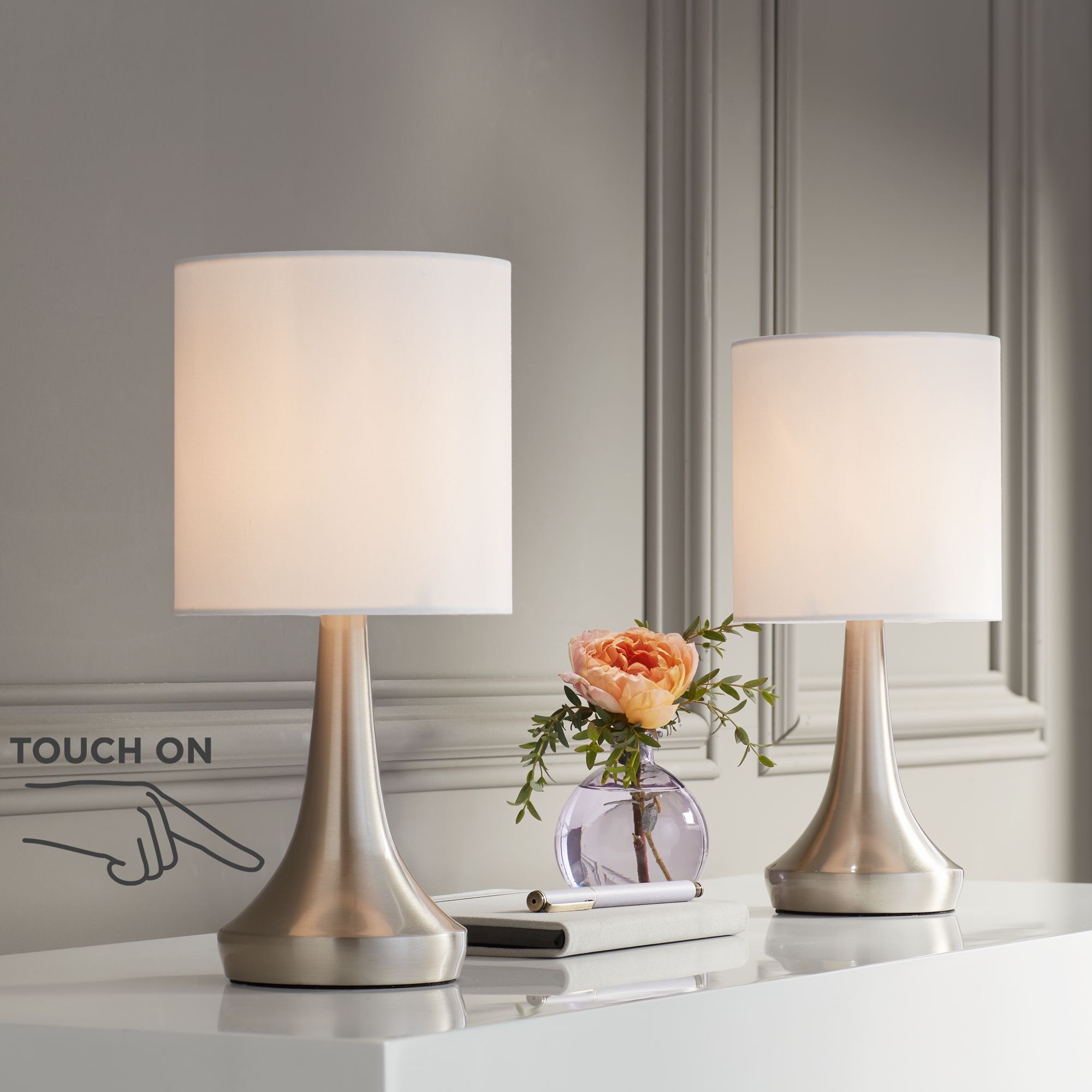 Touch of modern desk sales lamp