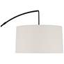 Thumbnail3 of 369 Lighting Cora 72" Black Metal Arc Floor Lamp with Smart Socket more views