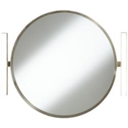36J33 - Vanity Mirror With Flanking LED Sconces