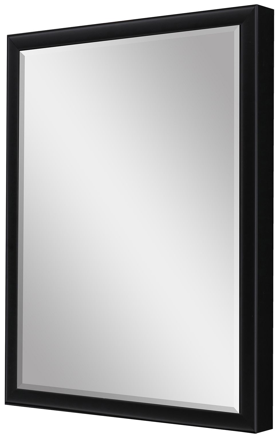 Image 3 #374 Black Wall Mirror - 26" x 38" more views