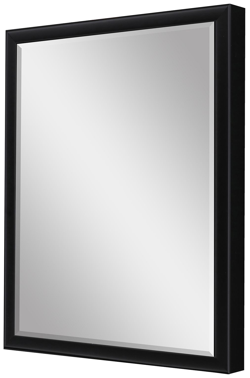 Image 3 #374 Black Wall Mirror - 32" x 42" more views