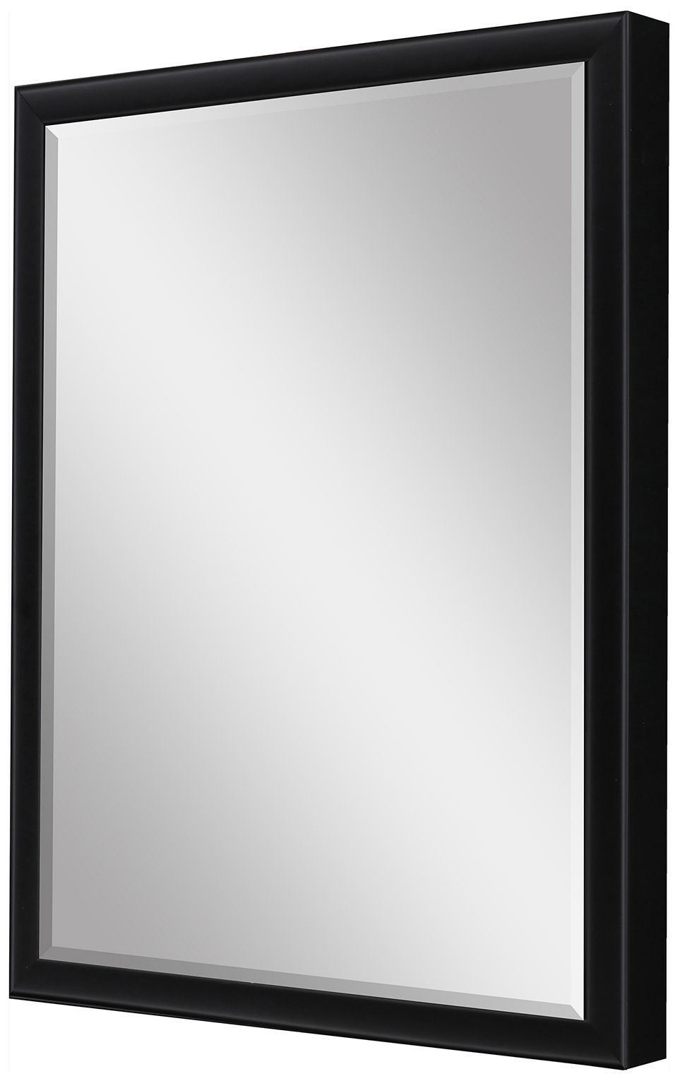 Image 3 #374 Black Wall Mirror - 38" x 50" more views