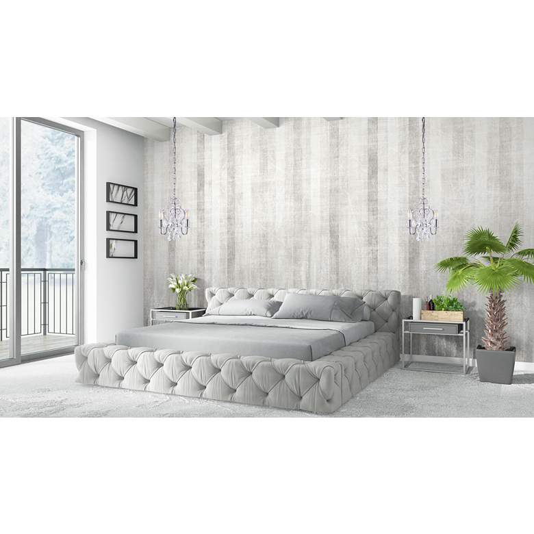 Image 1 Karter Collection Pendant D9.5 H12.2 Lt:3 Chrome Finish in scene