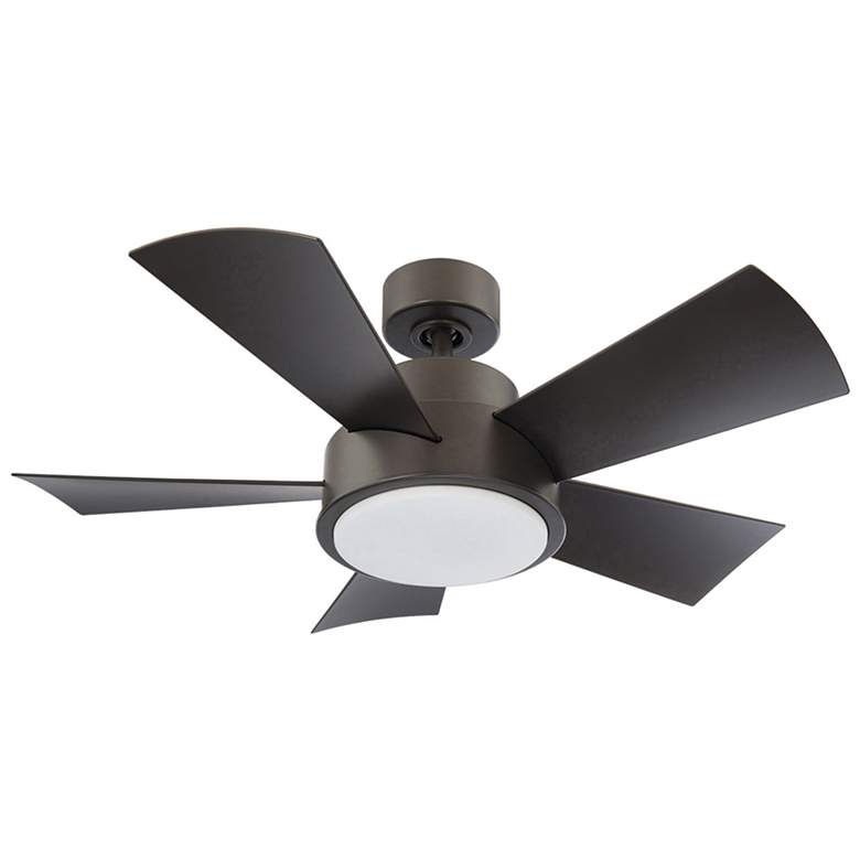 Image 2 38 inch Modern Forms Vox Bronze 2700K LED Smart Ceiling Fan
