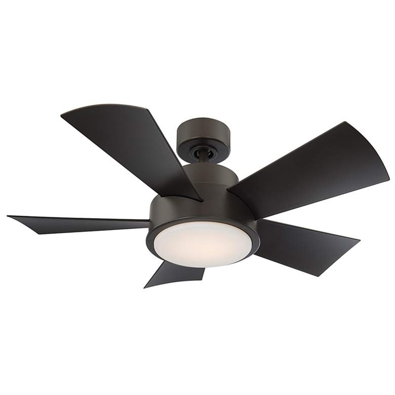 Image 1 38" Modern Forms Vox Bronze 3500K LED Smart Ceiling Fan
