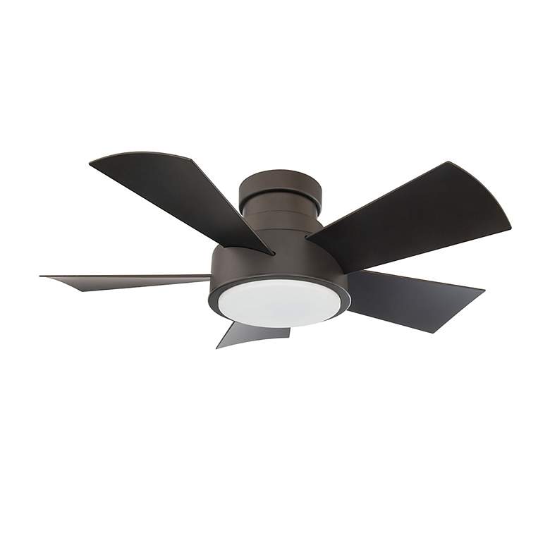 Image 2 38" Modern Forms Vox Bronze LED Smart Ceiling Fan more views