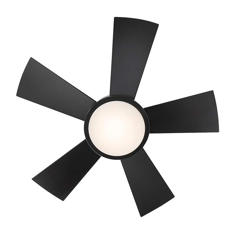 Image 4 38" Modern Forms Vox Matte Black 3500K LED Outdoor Ceiling Fan more views
