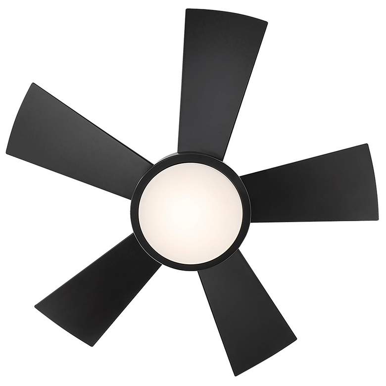 Image 4 38" Modern Forms Vox Matte Black LED Smart Ceiling Fan more views