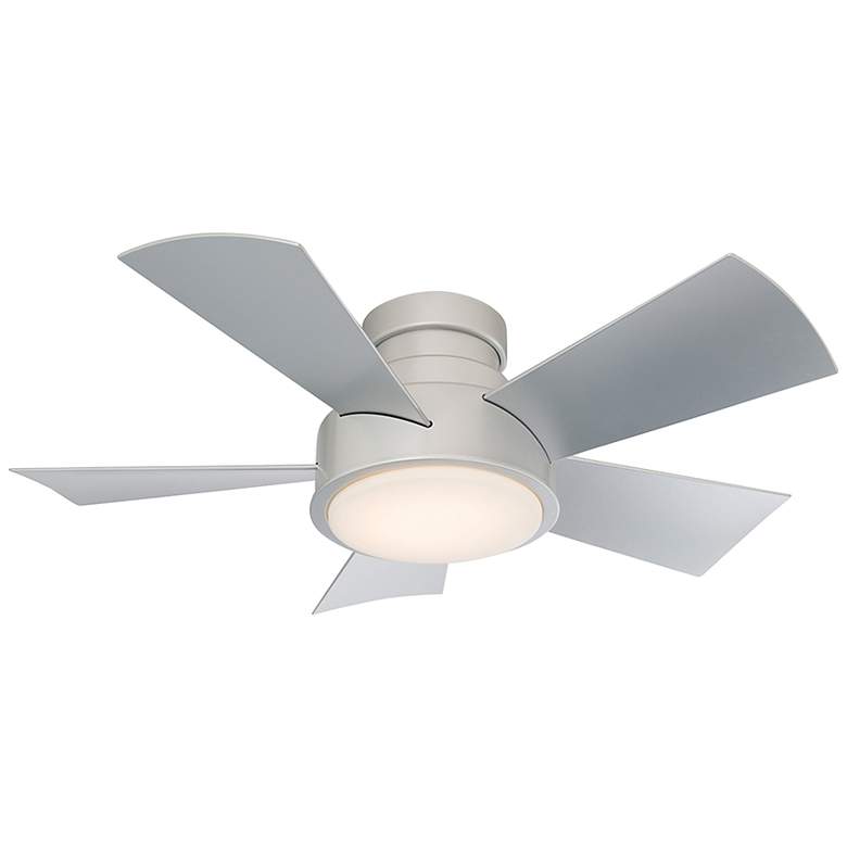 Image 1 38 inch Modern Forms Vox Titanium Silver LED Smart Ceiling Fan