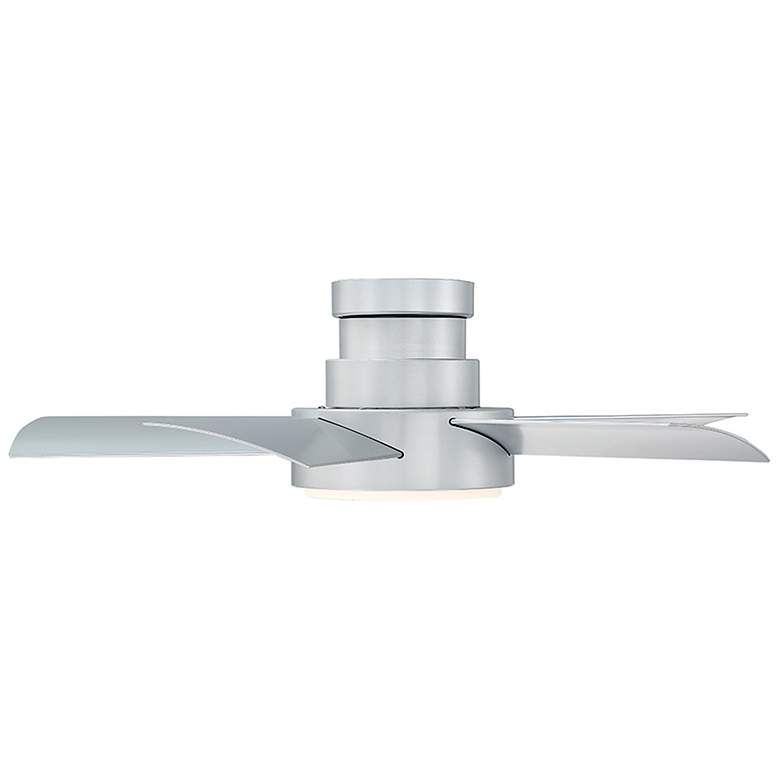 Image 4 38" Modern Forms Vox Titanium Silver LED Wet Smart Hugger Ceiling Fan more views