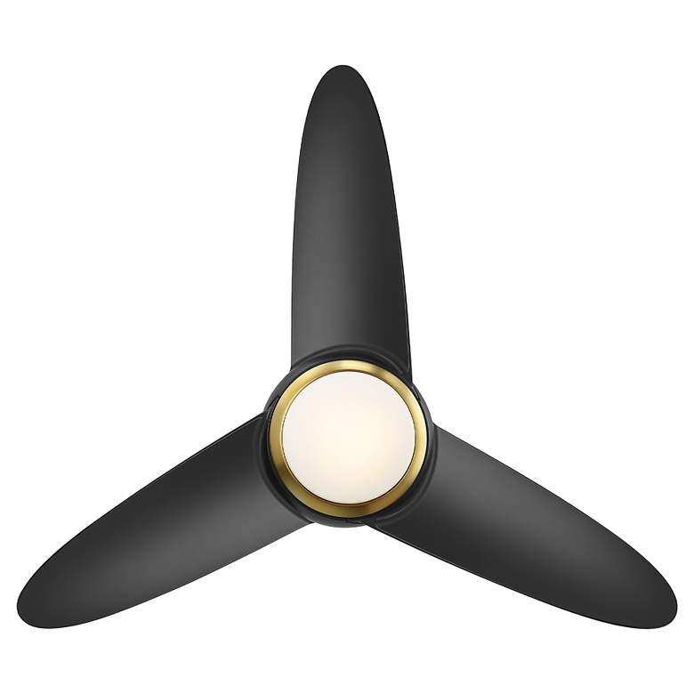 Image 3 38" WAC Loft Soft Brass Smart Outdoor LED Ceiling Fan more views