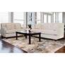 Thumbnail1 of Waldor 7353970 6'7"x9'6" Gold and Ivory Abstract Area Rug in scene