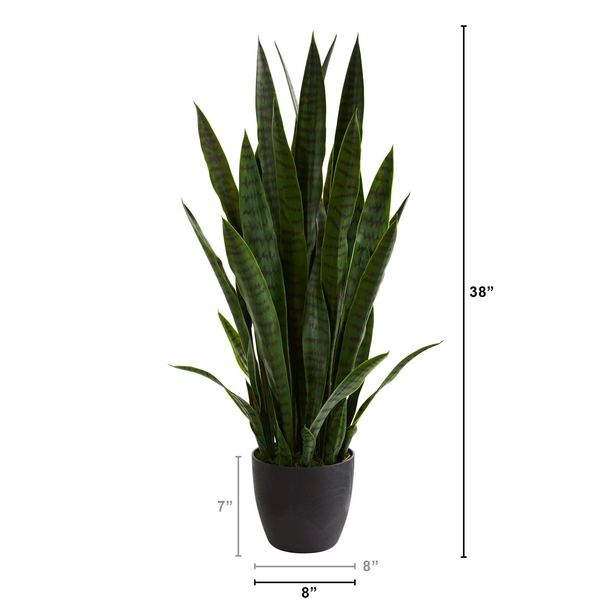 Image 2 38in. Sansevieria Artificial Plant more views