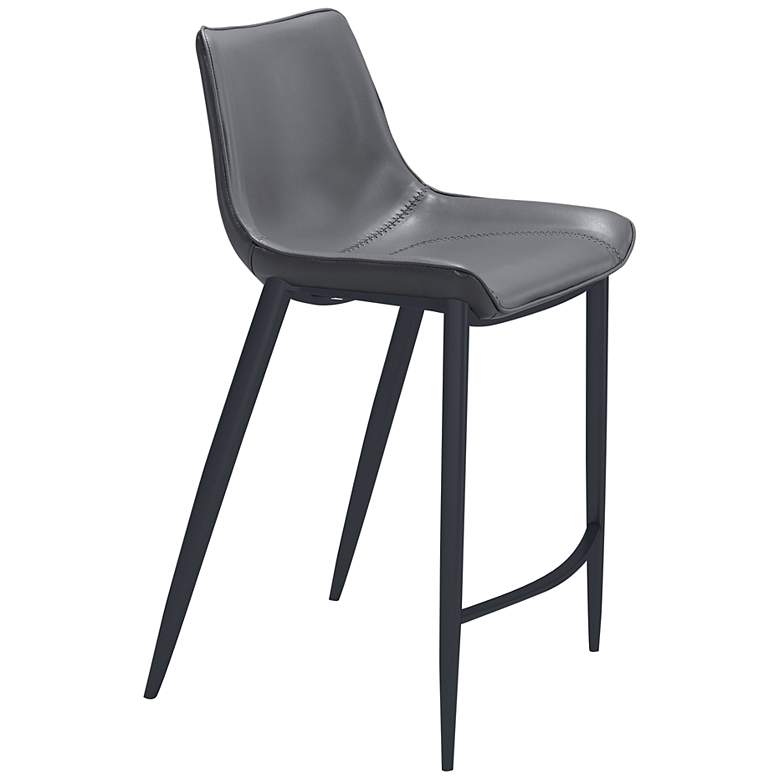 Image 1 39.4x20.5x39.2 Magnus Counter Chair Gray