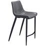 39.4x20.5x39.2 Magnus Counter Chair Gray