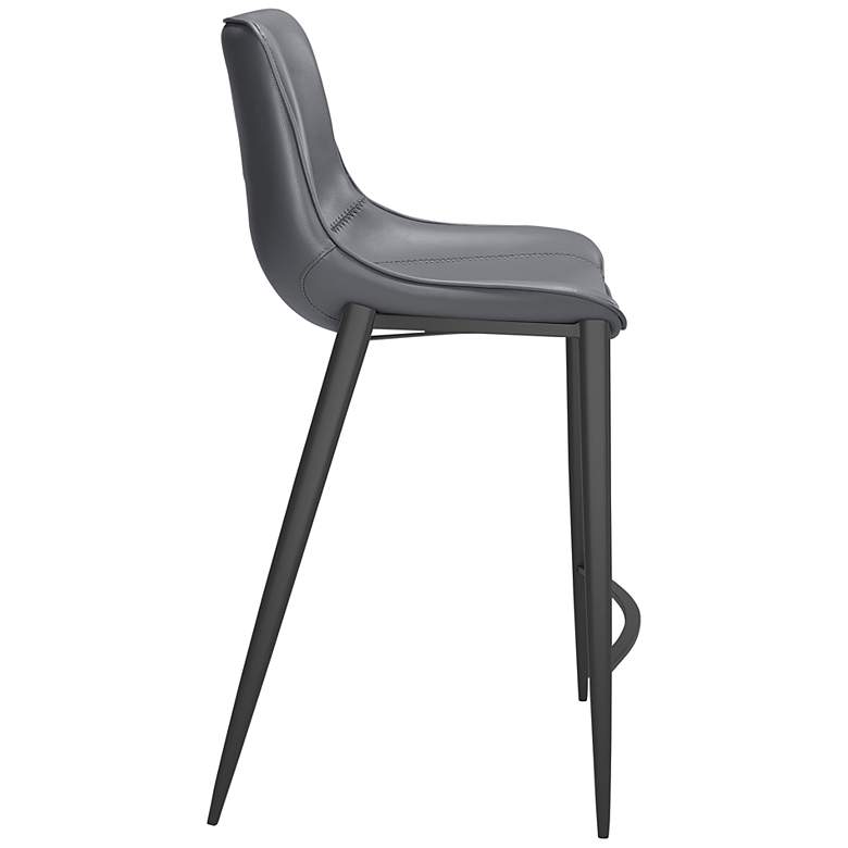 Image 4 39.4x20.5x39.2 Magnus Counter Chair Gray more views