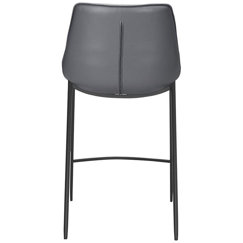 Image 5 39.4x20.5x39.2 Magnus Counter Chair Gray more views