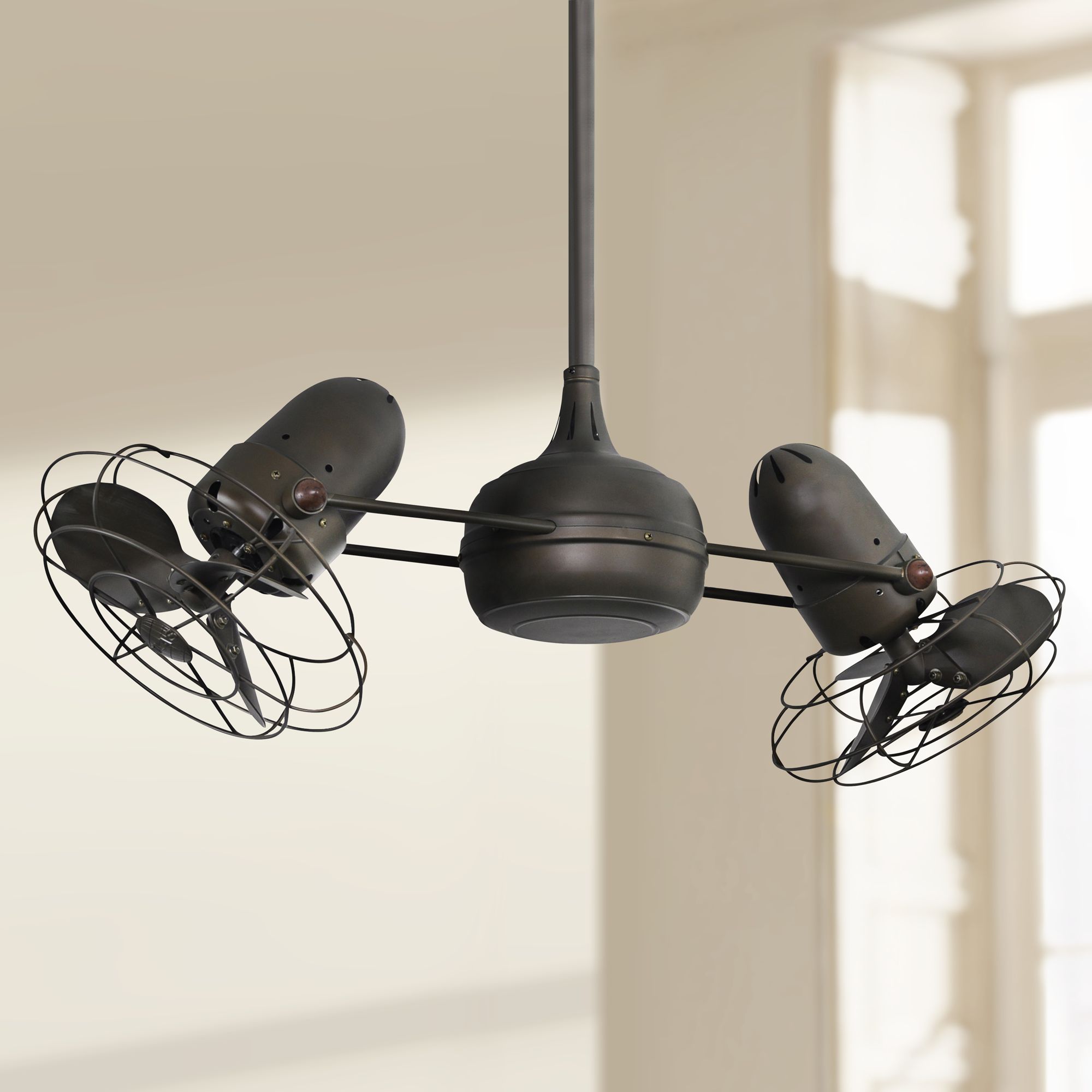 dual ceiling fan