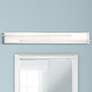 1_Possini Euro Design Jada 33 3/4" Wide Chrome LED Bath Light in scene