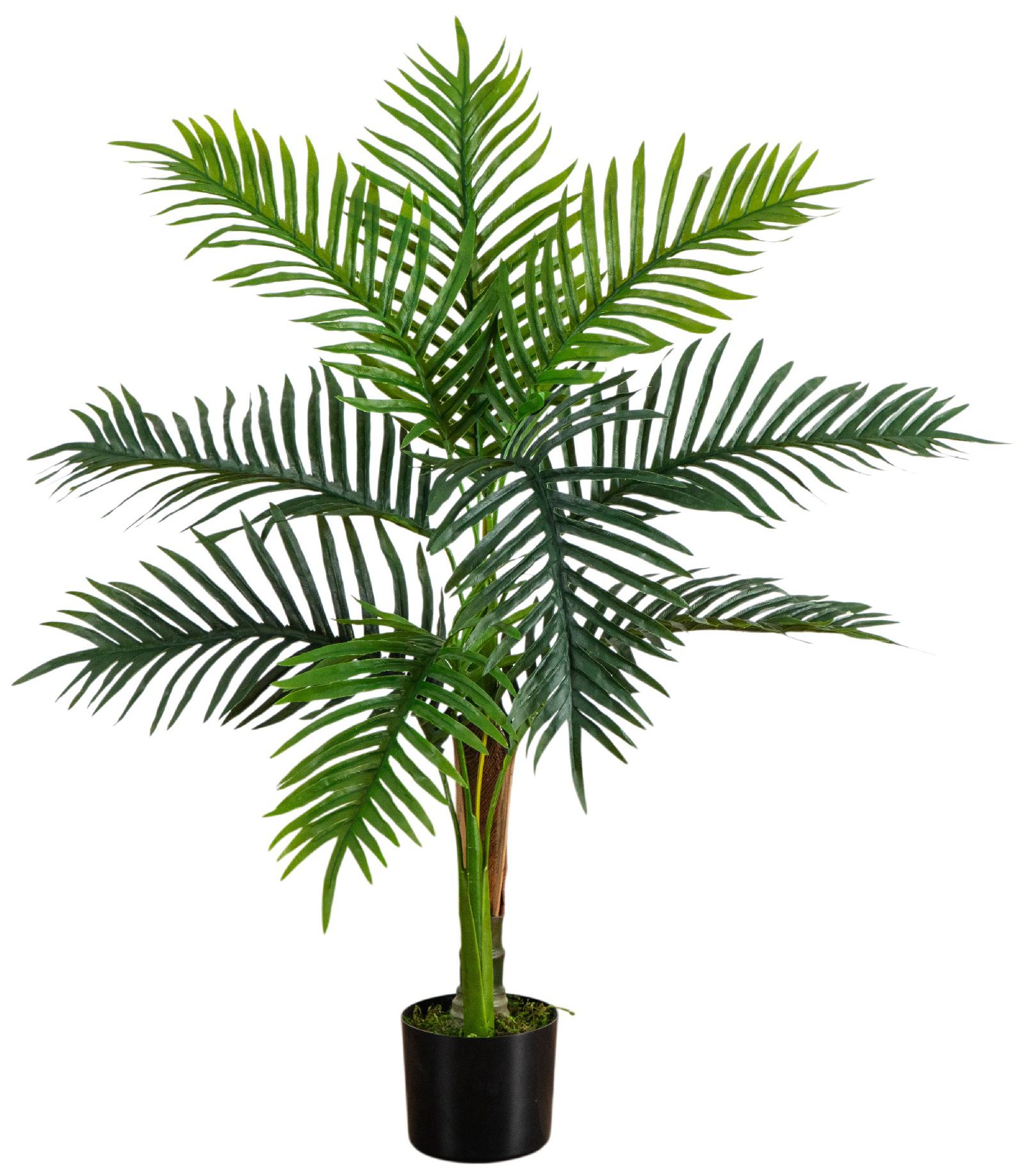 Image 2 3ft. UV Resistant Artificial Double Robellini Palm Tree (Indoor/Outdoor)